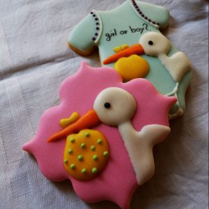 Stork Bringing Baby 1