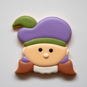 Sinterklaas Piet Meisje Cookies - Mara Cookies