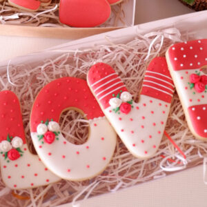 Valentine Cookies - Mara Cookies
