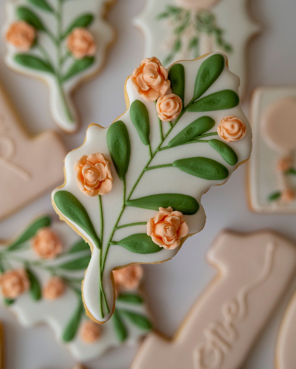 Flower Cookies - Mara Cookies