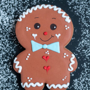 Gingerbread Man Cookies - Mara Cookies