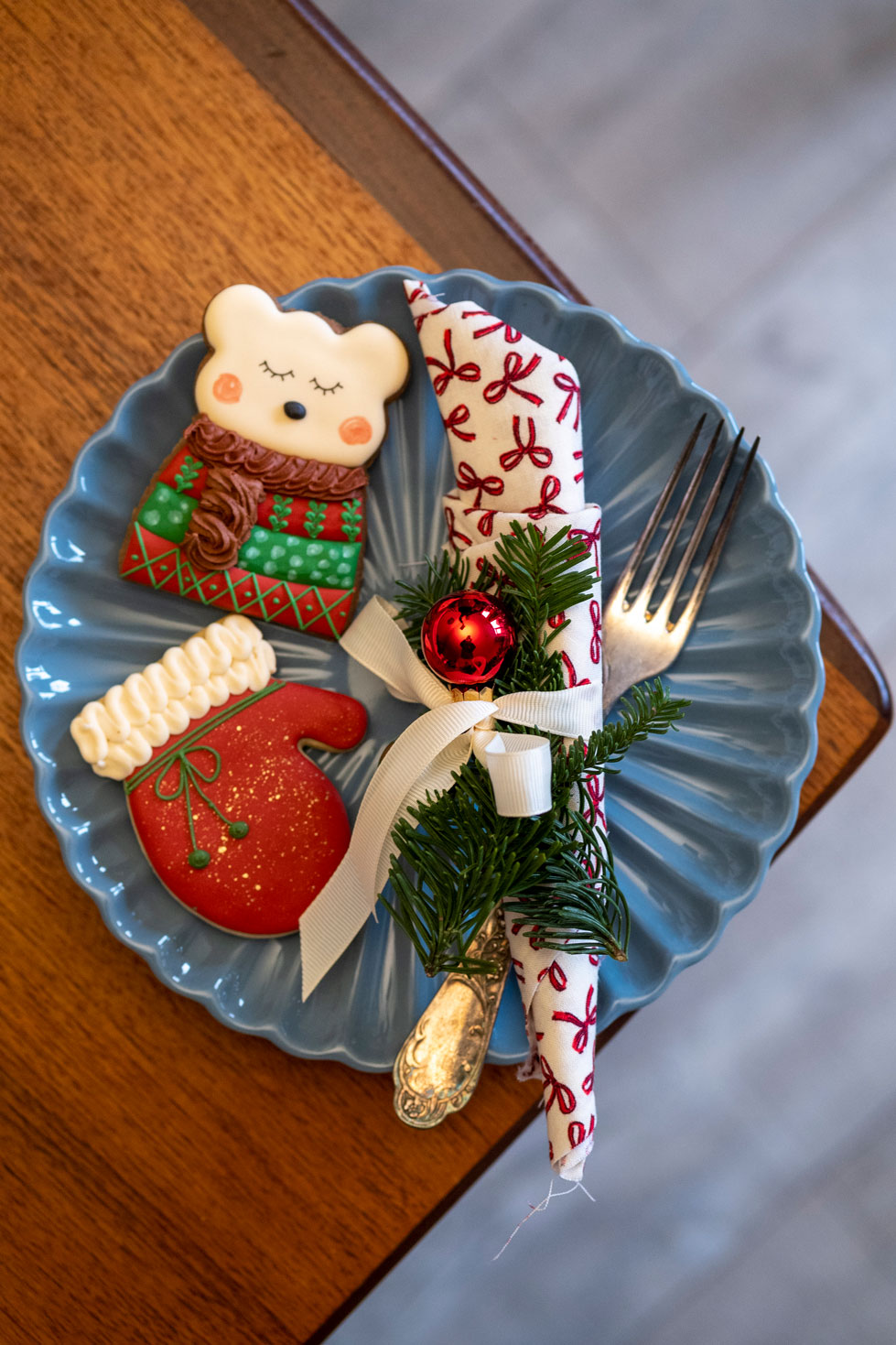 Bear Cookies - Christmas Cookies - Mara Cookies